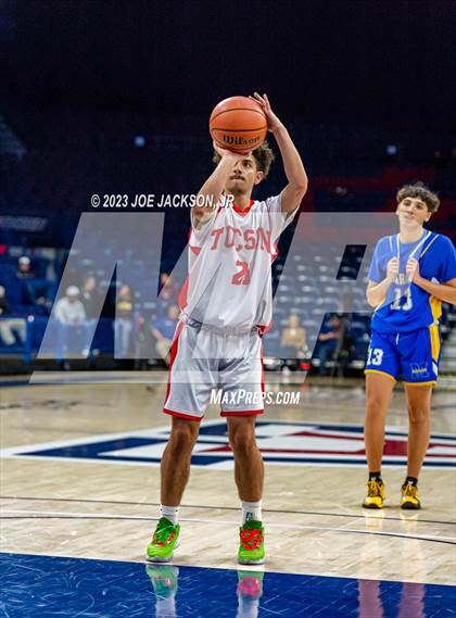 Thumbnail 2 in Marana @ Tucson High Magnet School (MLK Basketball Classic) photogallery.