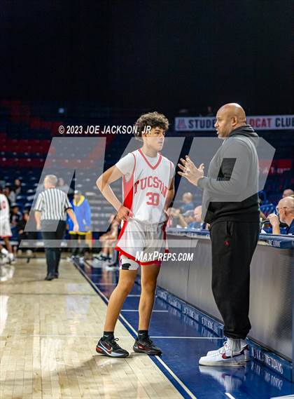 Thumbnail 1 in Marana @ Tucson High Magnet School (MLK Basketball Classic) photogallery.
