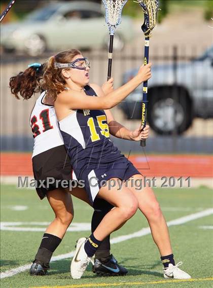 Thumbnail 1 in Highland Park vs. Ursuline Academy (TGHSLL Division 1 District Playoff )  photogallery.