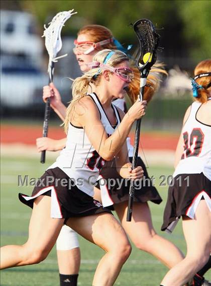 Thumbnail 1 in Highland Park vs. Ursuline Academy (TGHSLL Division 1 District Playoff )  photogallery.