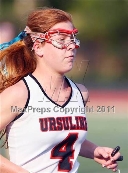 Thumbnail 1 in Highland Park vs. Ursuline Academy (TGHSLL Division 1 District Playoff )  photogallery.
