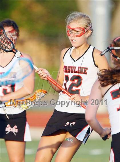 Thumbnail 2 in Highland Park vs. Ursuline Academy (TGHSLL Division 1 District Playoff )  photogallery.