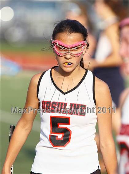 Thumbnail 2 in Highland Park vs. Ursuline Academy (TGHSLL Division 1 District Playoff )  photogallery.