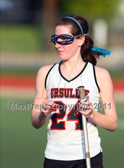 Thumbnail 3 in Highland Park vs. Ursuline Academy (TGHSLL Division 1 District Playoff )  photogallery.
