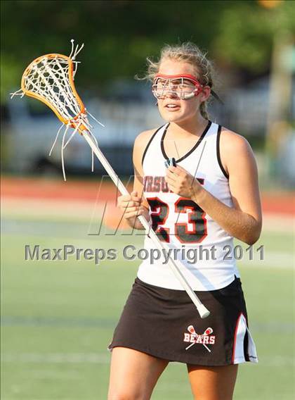 Thumbnail 1 in Highland Park vs. Ursuline Academy (TGHSLL Division 1 District Playoff )  photogallery.