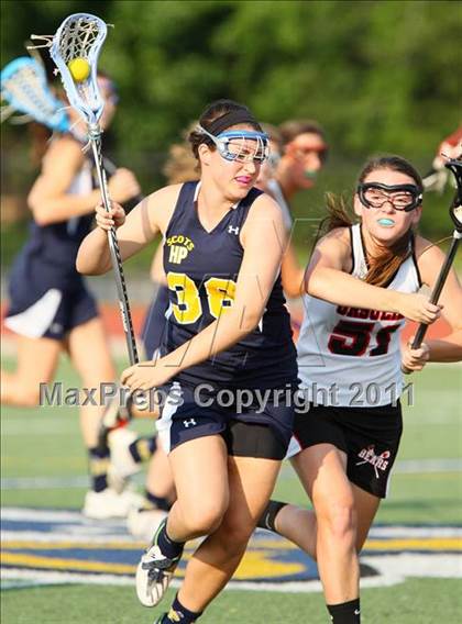 Thumbnail 2 in Highland Park vs. Ursuline Academy (TGHSLL Division 1 District Playoff )  photogallery.