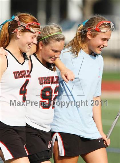 Thumbnail 3 in Highland Park vs. Ursuline Academy (TGHSLL Division 1 District Playoff )  photogallery.