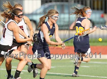 Thumbnail 1 in Highland Park vs. Ursuline Academy (TGHSLL Division 1 District Playoff )  photogallery.