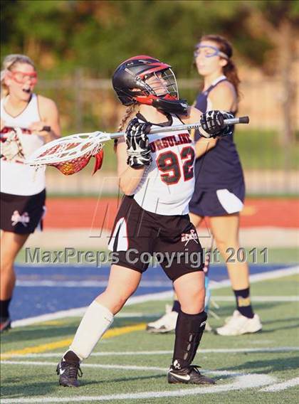 Thumbnail 3 in Highland Park vs. Ursuline Academy (TGHSLL Division 1 District Playoff )  photogallery.