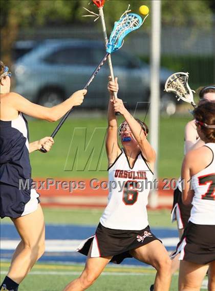 Thumbnail 3 in Highland Park vs. Ursuline Academy (TGHSLL Division 1 District Playoff )  photogallery.