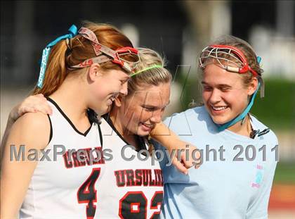 Thumbnail 2 in Highland Park vs. Ursuline Academy (TGHSLL Division 1 District Playoff )  photogallery.