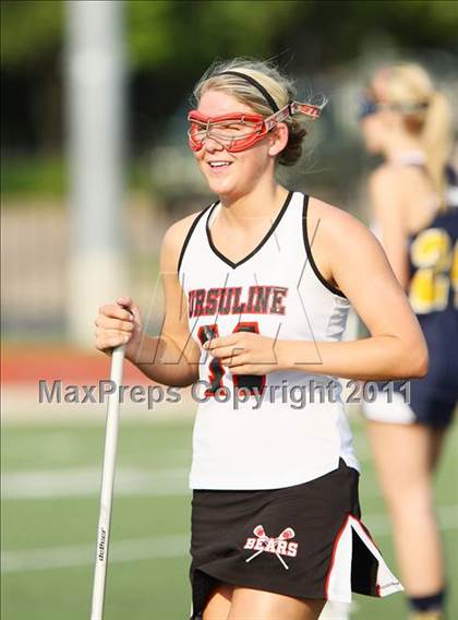 Thumbnail 3 in Highland Park vs. Ursuline Academy (TGHSLL Division 1 District Playoff )  photogallery.