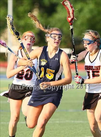 Thumbnail 3 in Highland Park vs. Ursuline Academy (TGHSLL Division 1 District Playoff )  photogallery.