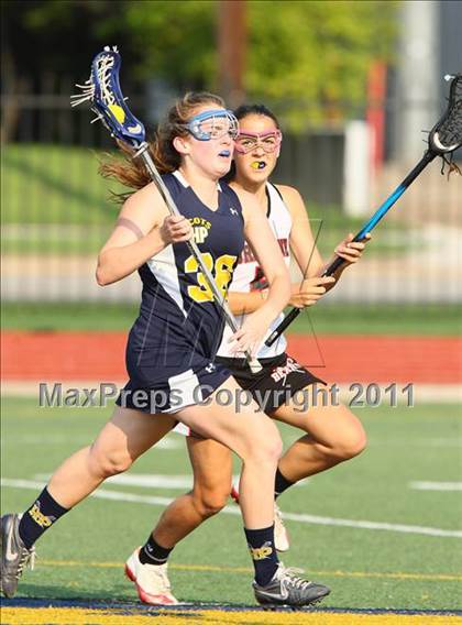 Thumbnail 2 in Highland Park vs. Ursuline Academy (TGHSLL Division 1 District Playoff )  photogallery.