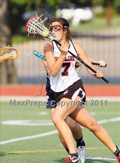 Thumbnail 2 in Highland Park vs. Ursuline Academy (TGHSLL Division 1 District Playoff )  photogallery.