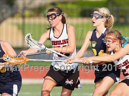 Thumbnail 2 in Highland Park vs. Ursuline Academy (TGHSLL Division 1 District Playoff )  photogallery.