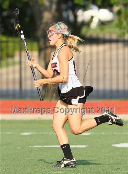 Thumbnail 2 in Highland Park vs. Ursuline Academy (TGHSLL Division 1 District Playoff )  photogallery.