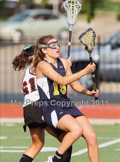 Thumbnail 2 in Highland Park vs. Ursuline Academy (TGHSLL Division 1 District Playoff )  photogallery.