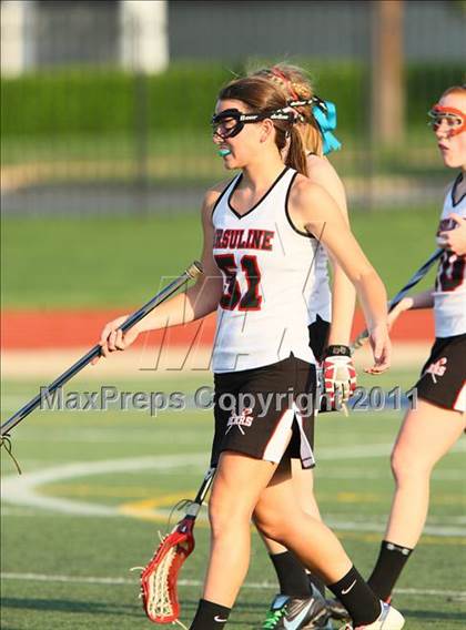Thumbnail 3 in Highland Park vs. Ursuline Academy (TGHSLL Division 1 District Playoff )  photogallery.