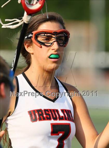 Thumbnail 1 in Highland Park vs. Ursuline Academy (TGHSLL Division 1 District Playoff )  photogallery.