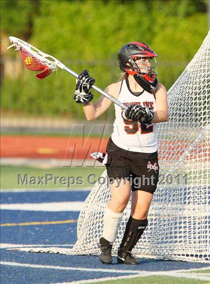 Thumbnail 1 in Highland Park vs. Ursuline Academy (TGHSLL Division 1 District Playoff )  photogallery.