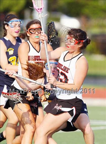 Thumbnail 2 in Highland Park vs. Ursuline Academy (TGHSLL Division 1 District Playoff )  photogallery.