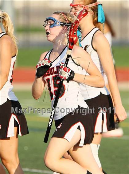 Thumbnail 1 in Highland Park vs. Ursuline Academy (TGHSLL Division 1 District Playoff )  photogallery.