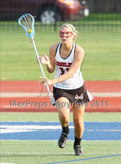 Thumbnail 1 in Highland Park vs. Ursuline Academy (TGHSLL Division 1 District Playoff )  photogallery.