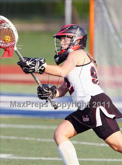 Thumbnail 1 in Highland Park vs. Ursuline Academy (TGHSLL Division 1 District Playoff )  photogallery.