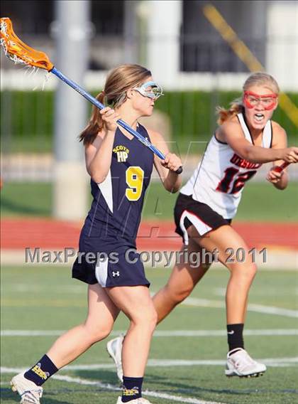 Thumbnail 2 in Highland Park vs. Ursuline Academy (TGHSLL Division 1 District Playoff )  photogallery.