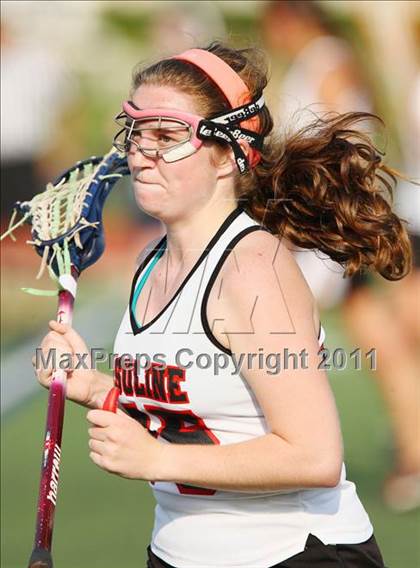 Thumbnail 2 in Highland Park vs. Ursuline Academy (TGHSLL Division 1 District Playoff )  photogallery.