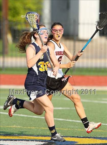 Thumbnail 3 in Highland Park vs. Ursuline Academy (TGHSLL Division 1 District Playoff )  photogallery.