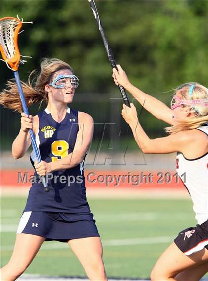 Thumbnail 2 in Highland Park vs. Ursuline Academy (TGHSLL Division 1 District Playoff )  photogallery.