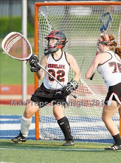 Thumbnail 3 in Highland Park vs. Ursuline Academy (TGHSLL Division 1 District Playoff )  photogallery.