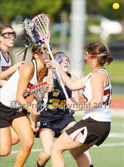 Thumbnail 1 in Highland Park vs. Ursuline Academy (TGHSLL Division 1 District Playoff )  photogallery.