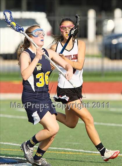 Thumbnail 2 in Highland Park vs. Ursuline Academy (TGHSLL Division 1 District Playoff )  photogallery.