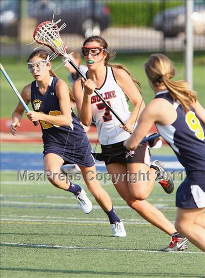 Thumbnail 3 in Highland Park vs. Ursuline Academy (TGHSLL Division 1 District Playoff )  photogallery.
