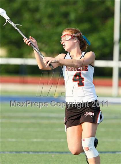 Thumbnail 1 in Highland Park vs. Ursuline Academy (TGHSLL Division 1 District Playoff )  photogallery.