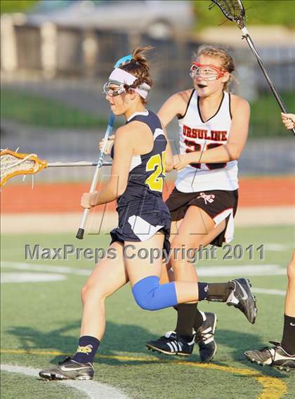 Thumbnail 2 in Highland Park vs. Ursuline Academy (TGHSLL Division 1 District Playoff )  photogallery.