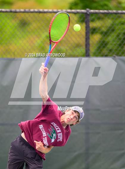 Thumbnail 2 in Providence vs Green Hope (NCHSAA 4A Final) photogallery.