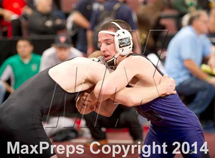 Thumbnail 3 in CIF State Wrestling Championships (Round 2) photogallery.