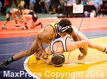 Thumbnail 1 in CIF State Wrestling Championships (Round 2) photogallery.