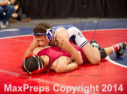 Thumbnail 1 in CIF State Wrestling Championships (Round 2) photogallery.