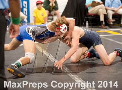 Thumbnail 1 in CIF State Wrestling Championships (Round 2) photogallery.