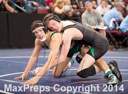 Thumbnail 2 in CIF State Wrestling Championships (Round 2) photogallery.