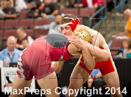 Thumbnail 2 in CIF State Wrestling Championships (Round 2) photogallery.