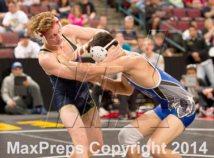Thumbnail 2 in CIF State Wrestling Championships (Round 2) photogallery.