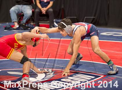 Thumbnail 1 in CIF State Wrestling Championships (Round 2) photogallery.