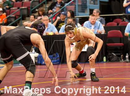 Thumbnail 2 in CIF State Wrestling Championships (Round 2) photogallery.