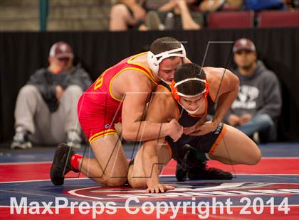 Thumbnail 2 in CIF State Wrestling Championships (Round 2) photogallery.